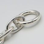 Hermes Chaine D'ancre TGM Bracelet Silver Chain — view 6