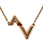 Louis Vuitton Vault Upside Down Necklace 18k Pink Gold