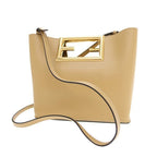 Fendi Way Small Shoulder Bag Beige