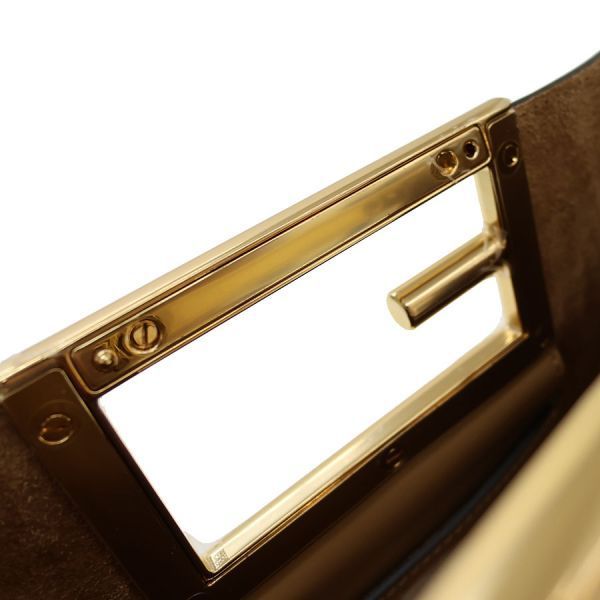 Fendi Way Small Shoulder Bag Beige — view 7