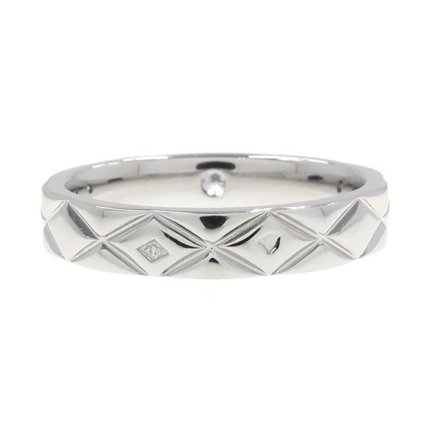 Chanel Quilted Ring Diamond — view 4