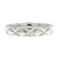 Chanel Quilted Ring Diamond