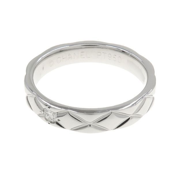 Chanel Quilted Ring Diamond — view 2