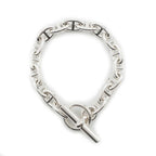 Hermes Chaine D'ancre MM Bracelet Silver Chain