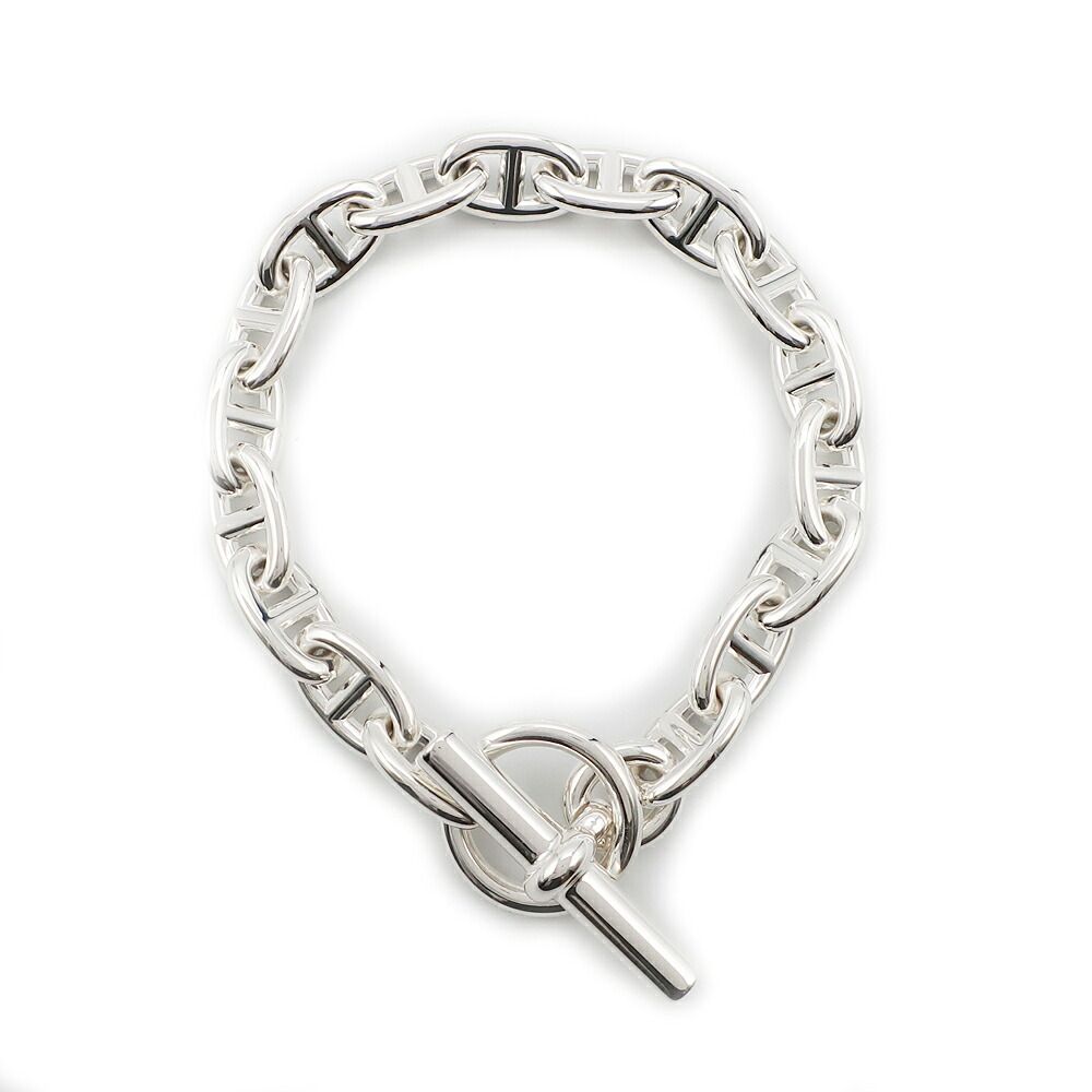 Hermes Chaine D'ancre MM Bracelet Silver Chain