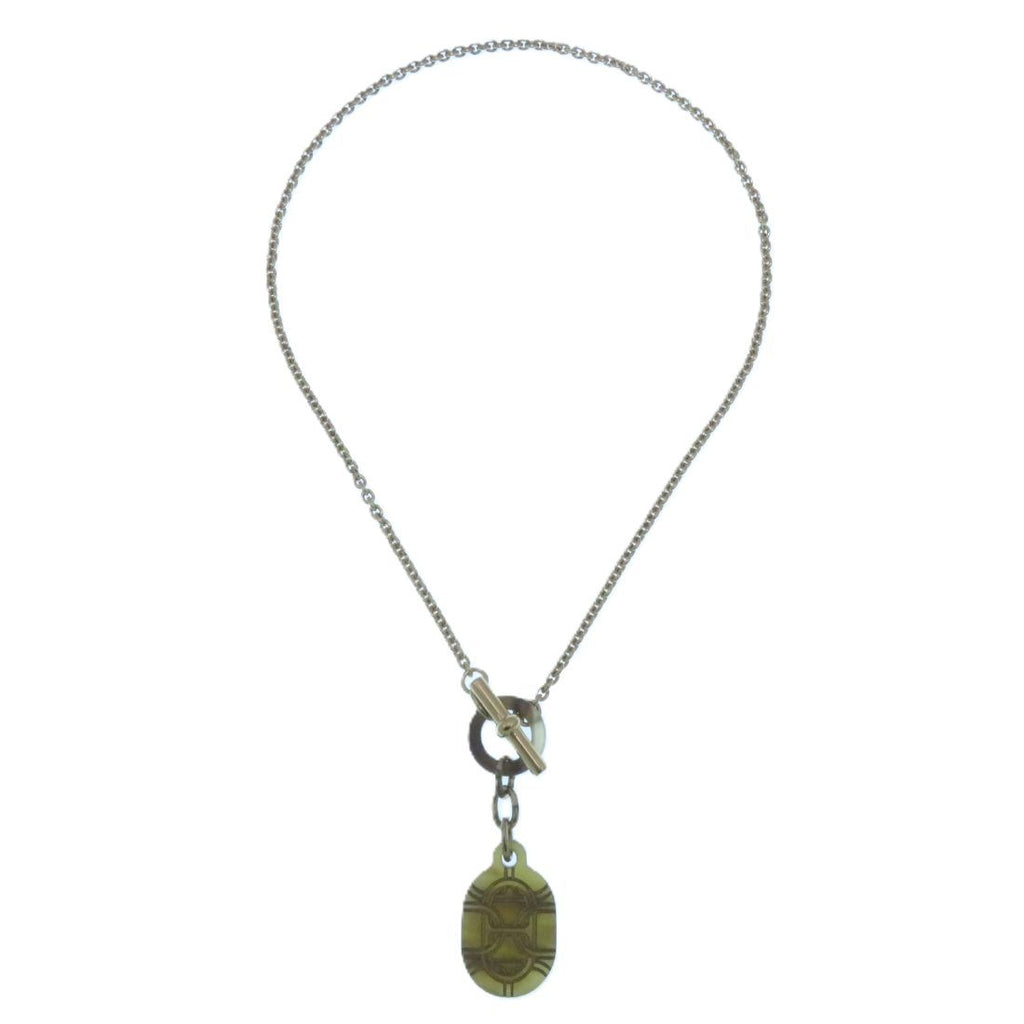 Hermes Chaine D'ancre Buffalo Horn Necklace — view 2
