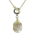 Hermes Chaine D'ancre Buffalo Horn Necklace