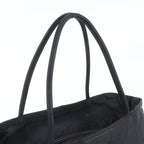 Prada Tessuto Nylon Triangle Logo Tote Shoulder Hand Black — view 2