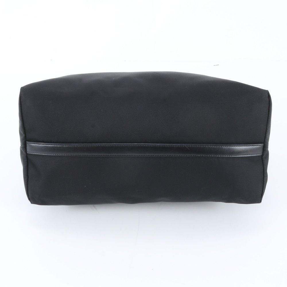 Prada Tessuto Nylon Leather Tote — view 5