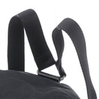 Prada Tessuto Nylon Triangle Logo Leather Backpack Black — view 2