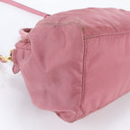 Prada Tessuto Nylon Leather 2-Way Shoulder Bag — view 6