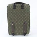 Louis Vuitton Monogram Mini Annette Leather Suitcase Carry Case Bag — view 5
