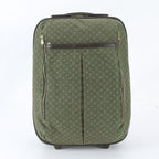 Louis Vuitton Monogram Mini Annette Leather Suitcase Carry Case Bag — view 4