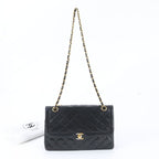Chanel Limited Edition Quilted Double Flap Leather 2-Way Shoulder Bag