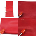 Celine Trio Leather Pouch — view 8