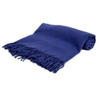 Hermes Scarf Purple Cashmere