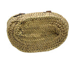 Loewe Tote Basket Beige Dark Brown Leather — view 5