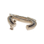 Chanel CC Logo Brooch Metal Crystal Gold Black — view 5
