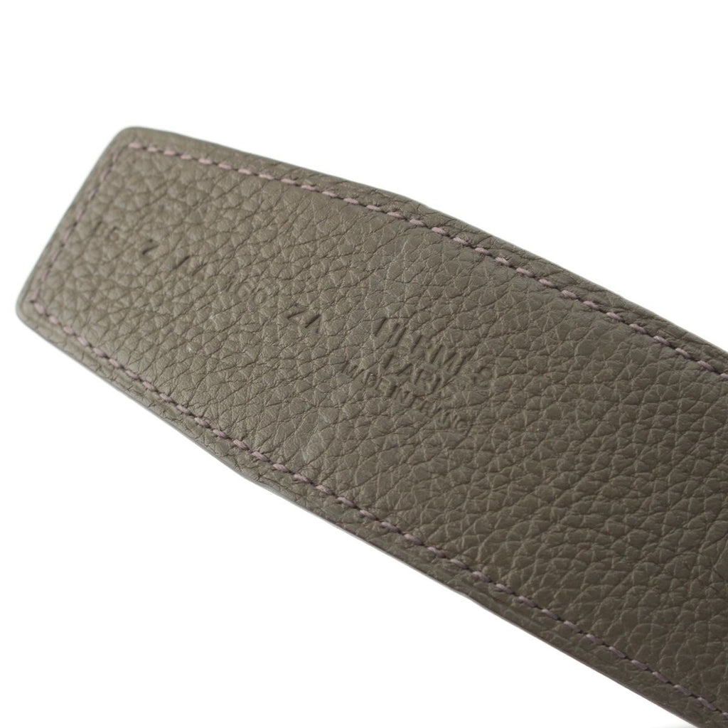 Hermes Constance Touareg Reversible H Belt Navy Gray 85 — view 7