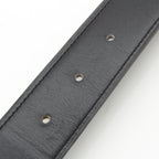 Hermes Constance Touareg Reversible H Belt Black Gray 85 — view 6