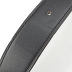 Hermes Constance Touareg Reversible H Belt Black Gray 85 — view 8