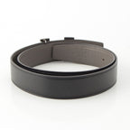 Hermes Constance Touareg Reversible H Belt Black Gray 85 — view 2