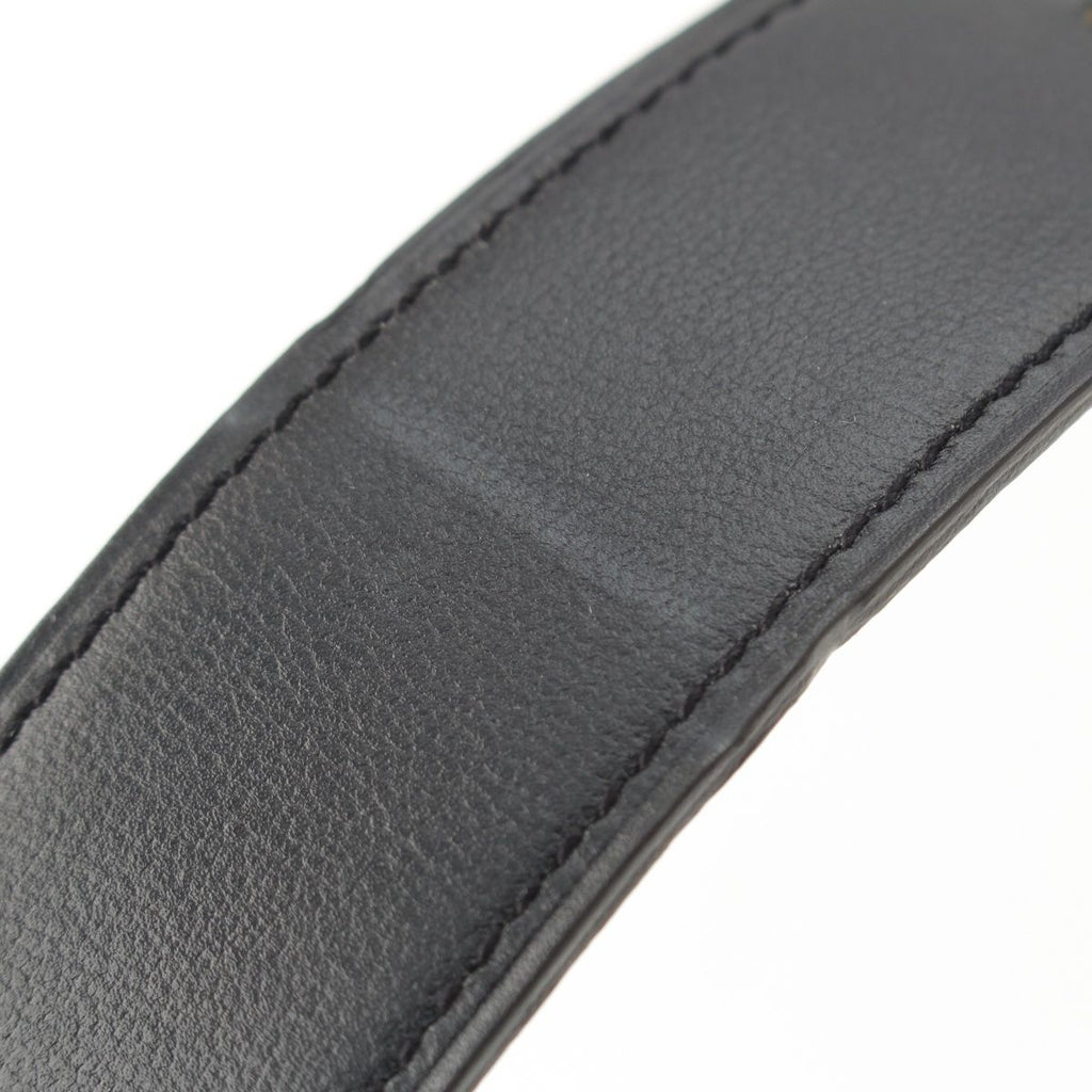 Hermes Constance Touareg Reversible H Belt Black Gray 85 — view 5