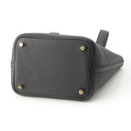 Hermes Picotin Lock PM Taurillon Clemence Handbag Black — view 5