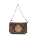 Louis Vuitton Mini Pochette Accessoires Monogram Pouch Brown