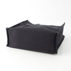 Hermes Etriviere 41 Wargoing Canvas Tadelakt Tote Black — view 5