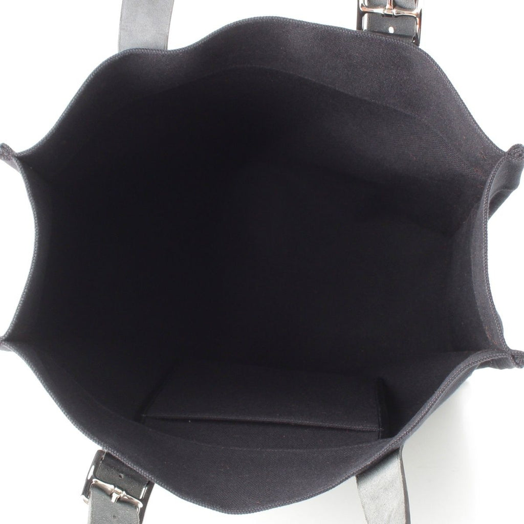 Hermes Etriviere 41 Wargoing Canvas Tadelakt Tote Black — view 6