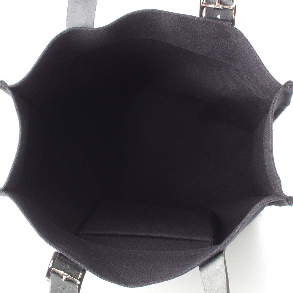Hermes Etriviere 41 Wargoing Canvas Tadelakt Tote Black — view 6