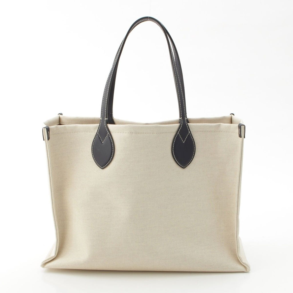 Gucci GG Supreme Canvas Logo Print Tote Ivory — view 4