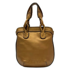 Loewe Handbag Fiesta Gold Leather