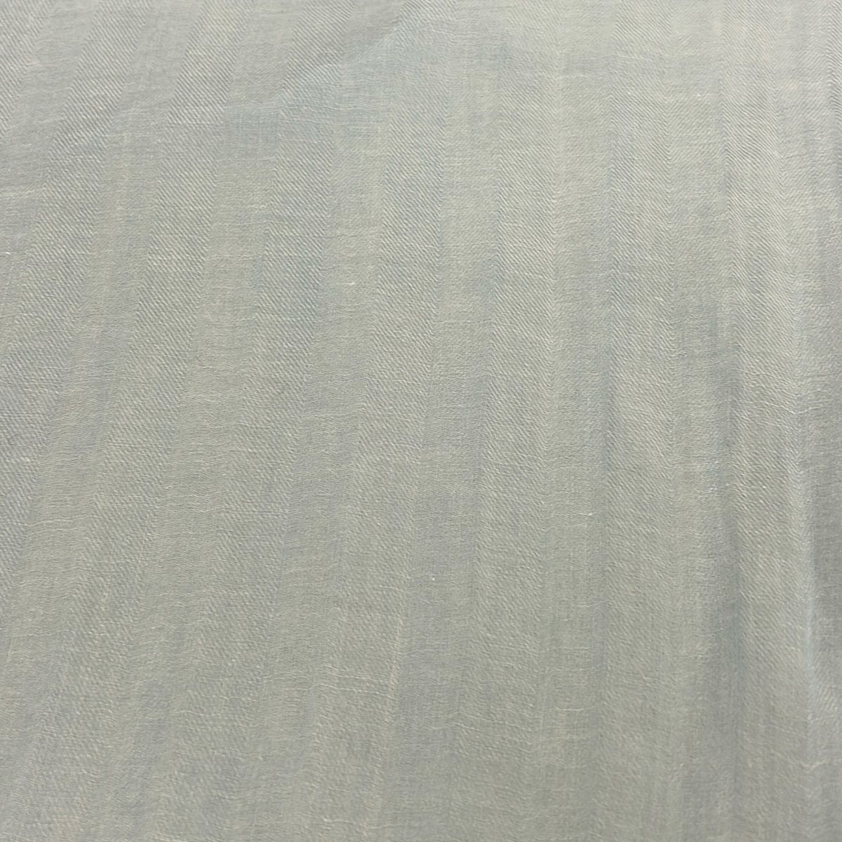 Hermes Shawl Light Blue Cotton Scarf — view 4