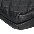 Chanel Quilted Silver Calfskin Leather Belt Bag — view 5