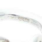 Hermes Croisette Silver Ring — view 3