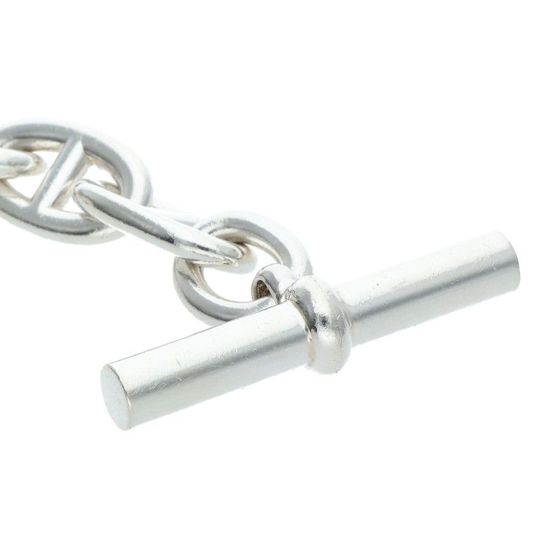 Hermes Chaine D'ancre TGM Silver Bracelet — view 4