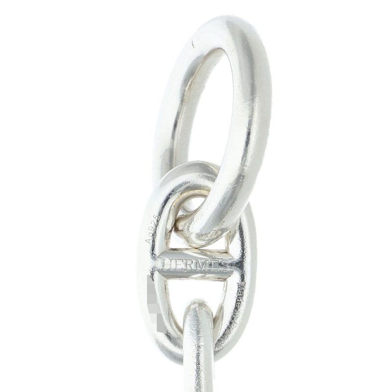 Hermes Chaine D'ancre TGM Silver Bracelet — view 3