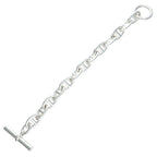 Hermes Chaine D'ancre TGM Silver Bracelet — view 2