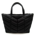 Saint Laurent Puffer Tote Nylon Black