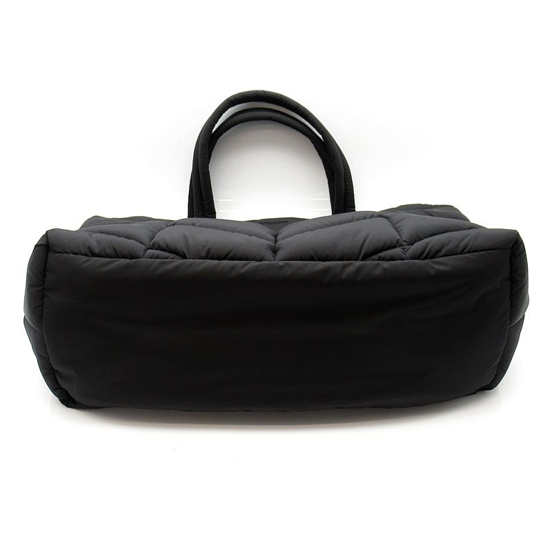 Saint Laurent Puffer Tote Nylon Black — view 6