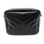 Saint Laurent Loulou Shoulder Bag Calfskin Black — view 4