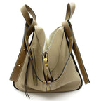 Loewe Hammock Small Soft Grain Calfskin Shoulder Bag Sand — view 3
