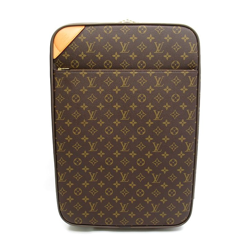 Louis Vuitton Pegase 50 Monogram Travel Bag Brown