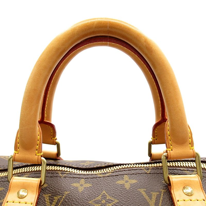 Louis Vuitton Keepall Bandouliere 50 Monogram Boston Bag Brown — view 2