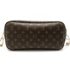 Louis Vuitton Neverfull Inside Out MM Monogram Leather Tote Sand — view 6