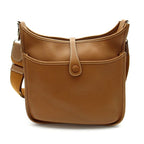 Hermes Evelyne 3 PM Taurillon Clemence Shoulder Bag Gold — view 3