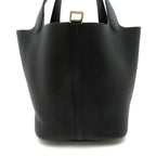 Hermes Picotin Lock MM Taurillon Clemence Handbag Noir — view 5