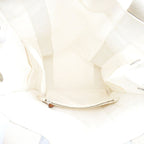 Hermes Sac de Plage Nomade PM Canvas Tote Beige White — view 7